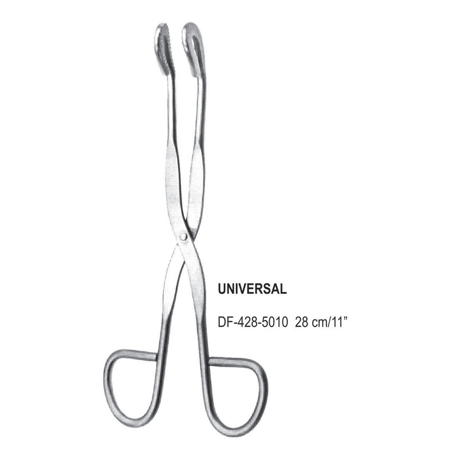 Universal Sterilizing Forceps, 28cm  (DF-428-5010) by Dr. Frigz