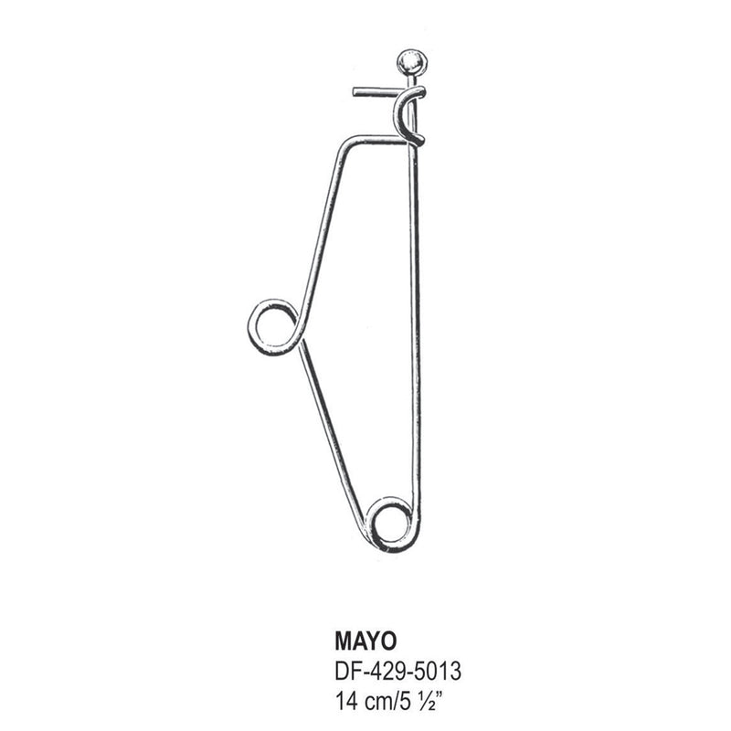 Mayo Safety Pins 14cm  (DF-429-5013) by Dr. Frigz