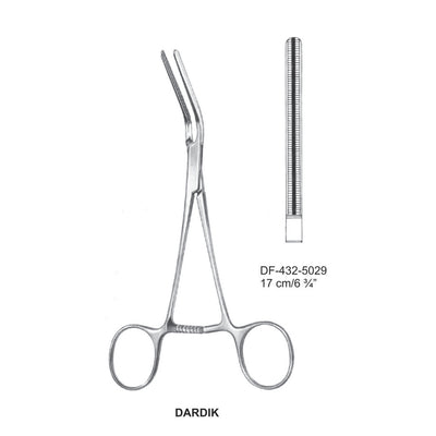 Dardik Atrauma Multi Purpose Vascular Clamps 17cm, (DF-432-5029)