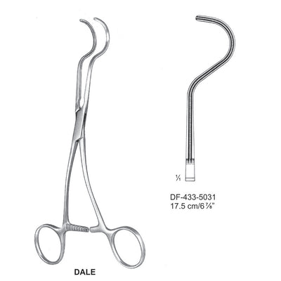 Dale Atrauma Peripheral Vescular Clamps 17.5cm (DF-433-5031)