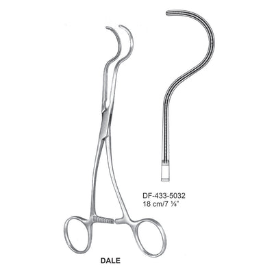 Dale Atrauma Peripheral Vescular Clamps 18cm (DF-433-5032)