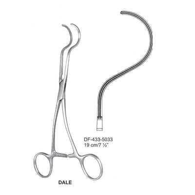 Dale Atrauma Peripheral Vescular Clamps 19cm (DF-433-5033)