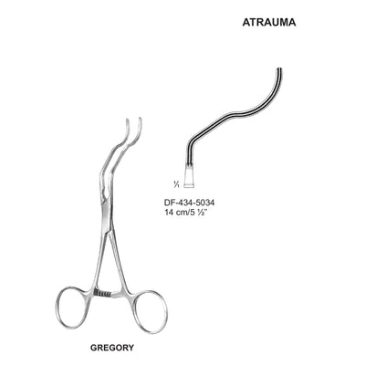 Gregory Atrauma Profunda Clamps 14cm (DF-434-5034)