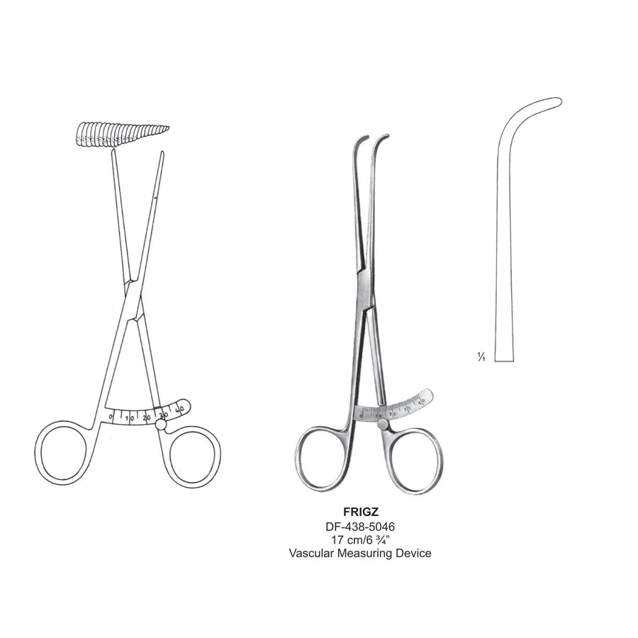 Frigz Vscular Measuring Device  17cm (DF-438-5046) by Dr. Frigz