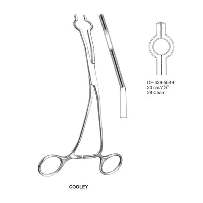 Cooley Atrauma Catheter Clamps 20Cm, 28Charr. (DF-439-5049)