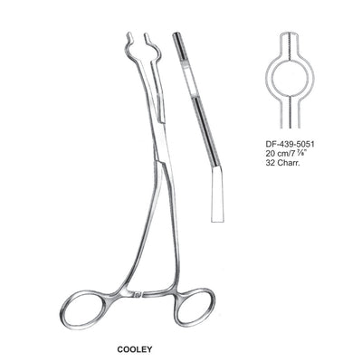 Cooley Atrauma Catheter Clamps 20Cm, 32Charr. (DF-439-5051)