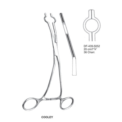 Cooley Atrauma Catheter Clamps 20Cm, 36Charr. (DF-439-5052) by Dr. Frigz