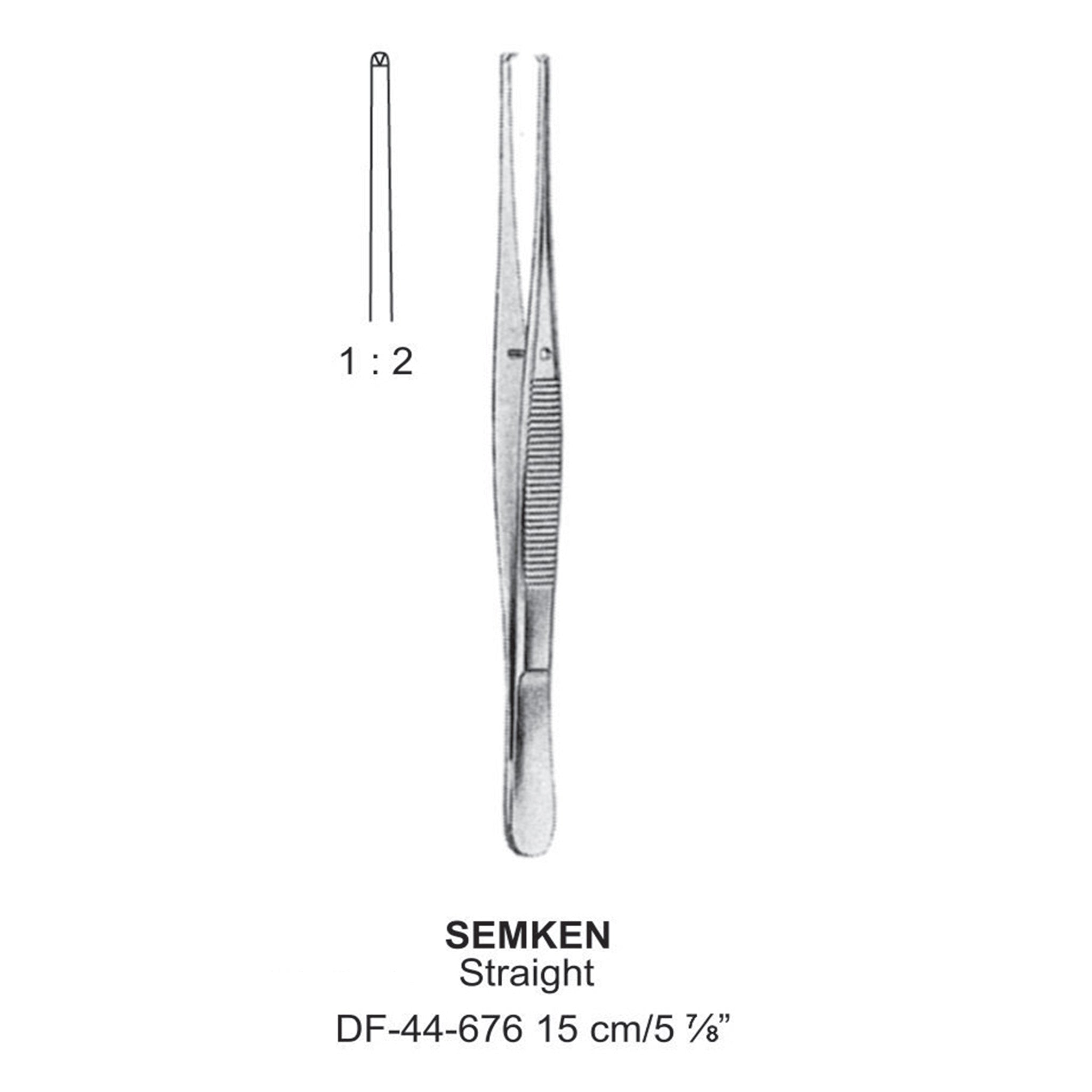 Semken Tissue Forceps Surgery Instrument – Dr Frigz