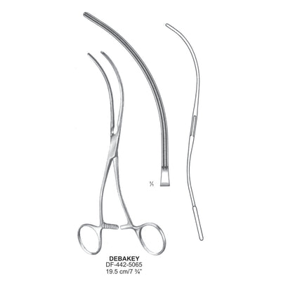 Debakey  Atrauma Peripheral Vascular Clamps, 19.5cm (DF-442-5065)