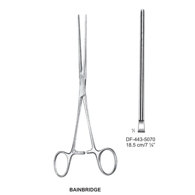 Bainbridge Atrauma Multi Purpose Vascular Clamps, 18.5cm (DF-443-5070)