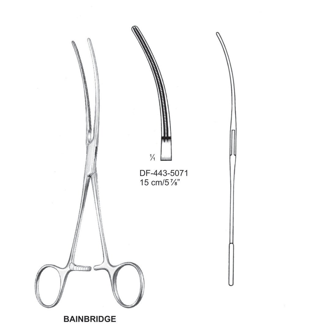 Bainbridge Atrauma Multi Purpose Vascular Clamps, 15cm (DF-443-5071) by Dr. Frigz