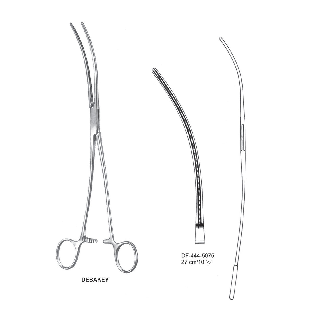 Debakey Atrauma Aortic Aneurysm Clamps 27cm (DF-444-5075) by Dr. Frigz