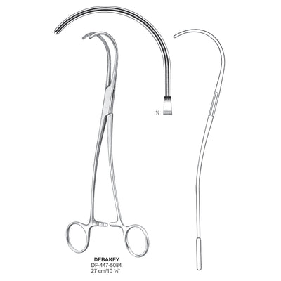 Debakey Atrauma Aortic Clamp, 27cm (DF-447-5084)