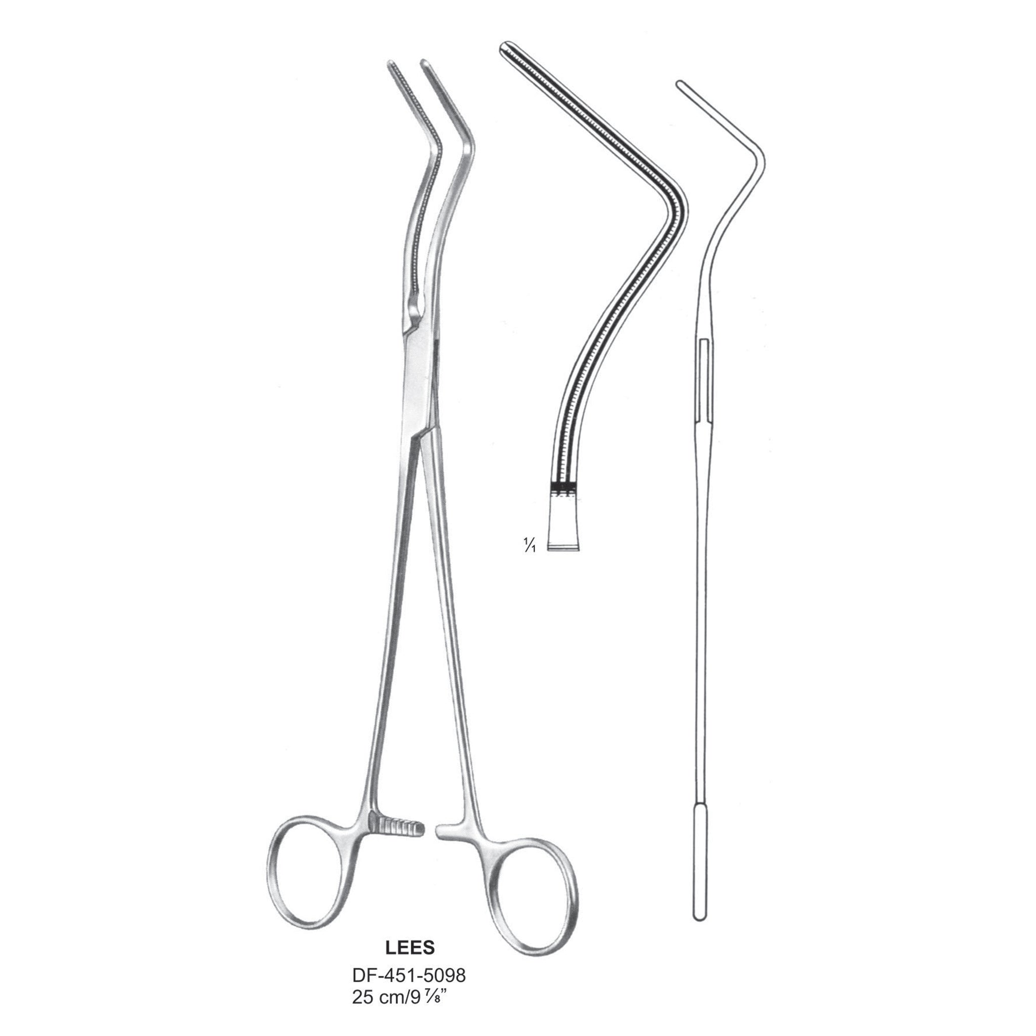 Lees Bronchus Atrauma Surgery Instrument – Dr Frigz