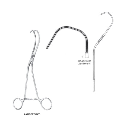 Lambert-Kay Atrauma Forceps, 22.5cm (DF-452-5100)