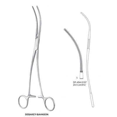 Debakey-Bahnson Atrauma Aneurysm Clamps, 24.5cm (DF-454-5107)