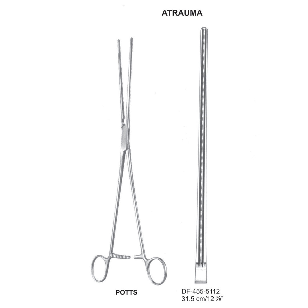 Potts Atrauma Multi Purpose Vascular Clamps, 31.5cm (DF-455-5112) by Dr. Frigz