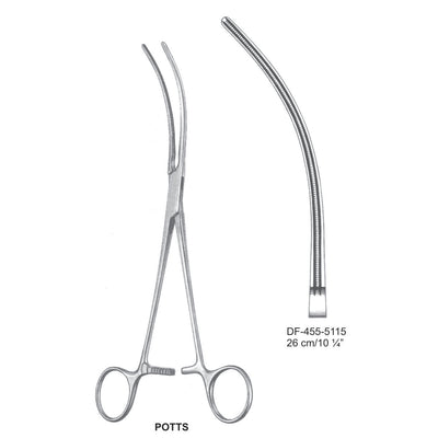 Potts Atrauma Multi Purpose Vascular Clamps, 26cm (DF-455-5115)