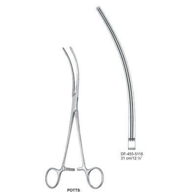 Potts Atrauma Multi Purpose Vascular Clamps, 31cm (DF-455-5116)