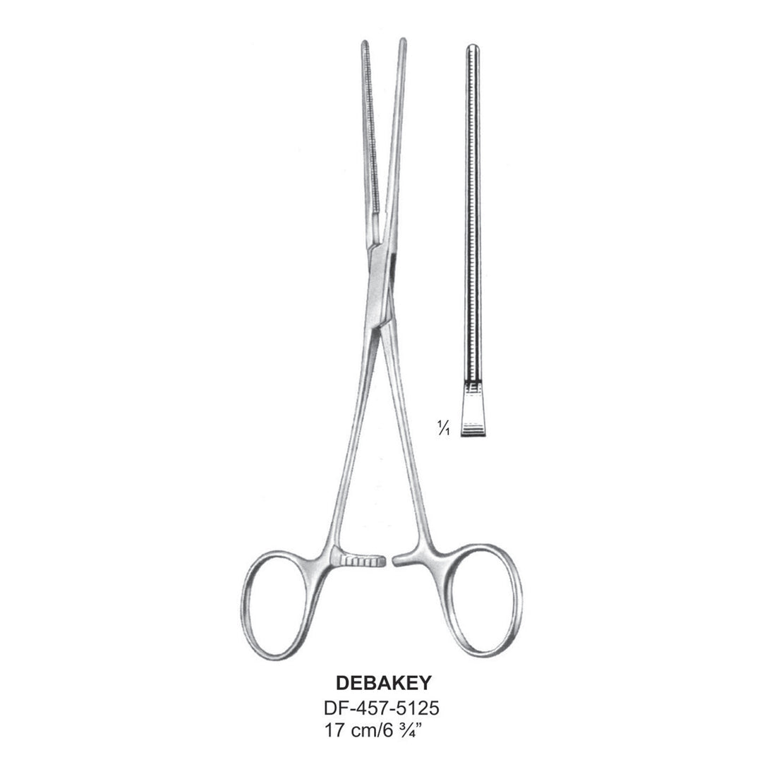 Debakey Atrauma Multi Purpose Vascular Clamps 17cm (DF-457-5125) by Dr. Frigz