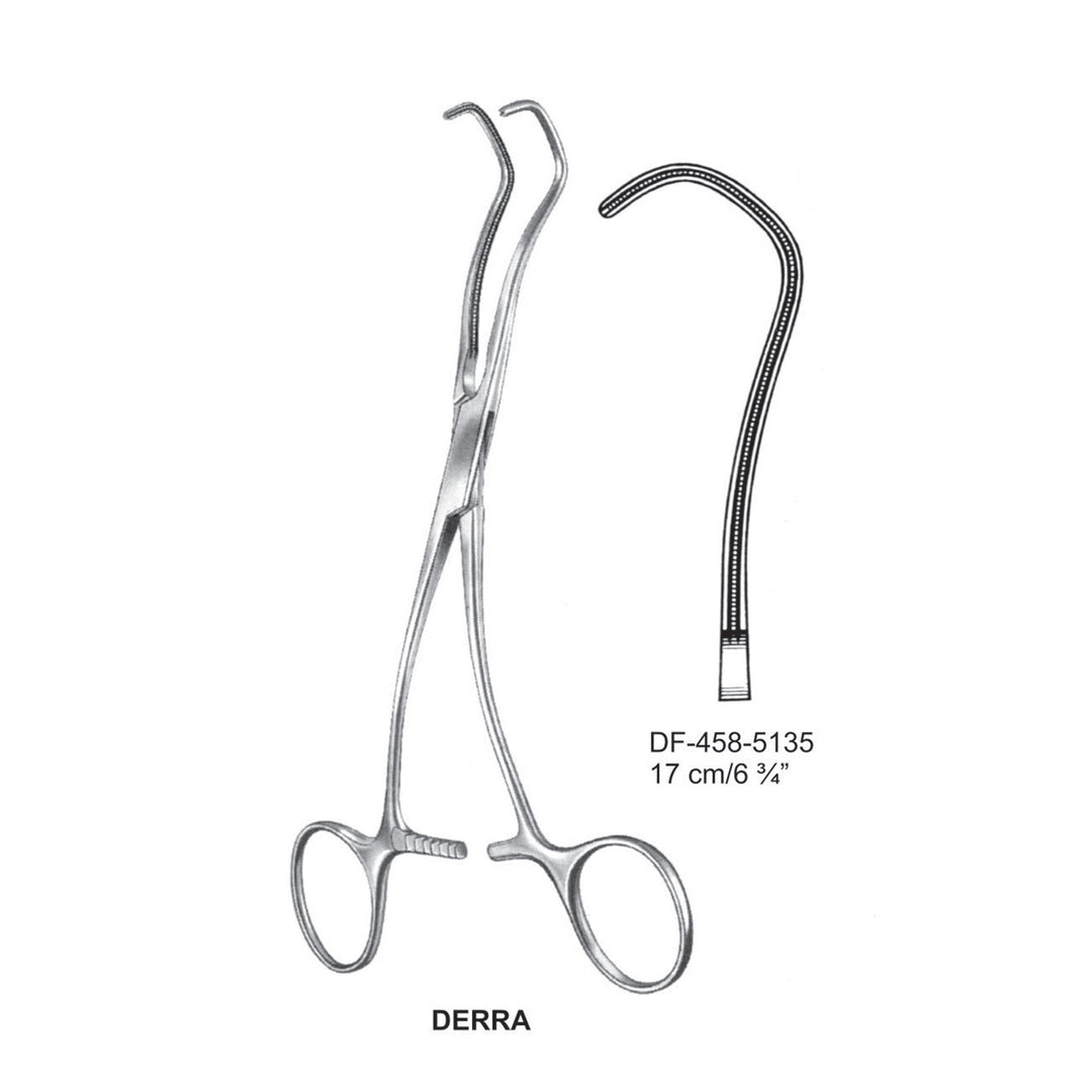 Derra Atrauma Multi Purpose Vascular Clamp 17cm (DF-458-5135) by Dr. Frigz