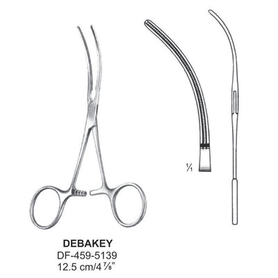 Devakey Atrauma Pediatric Vescular Clamps 12.5cm (DF-459-5139)