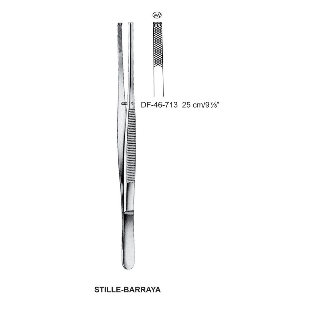 Stille-Barraya Tissue Forceps, 25cm (DF-46-713) by Dr. Frigz