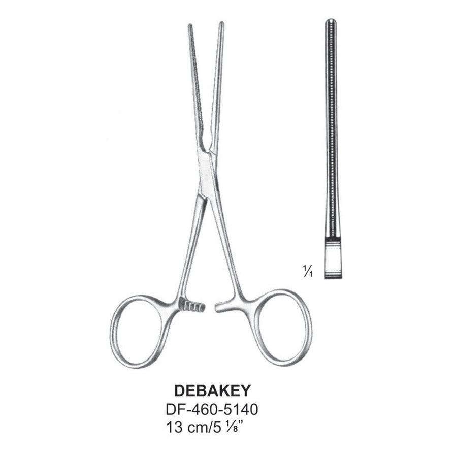 Devakey Atrauma Pediatric Vescular Clamps 13cm (DF-460-5140) by Dr. Frigz