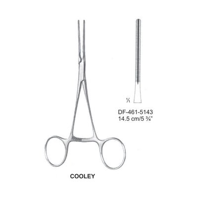 Cooley Atrauma Pediatric Vescular Clamps 14.5cm (DF-461-5143) by Dr. Frigz