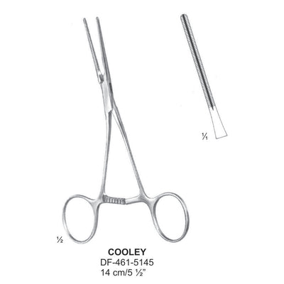 Cooley Atrauma Pediatric Vescular Clamps 14cm (DF-461-5145)