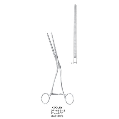 Cooley Atrauma Anastomosis Clamps 22cm (DF-462-5148)