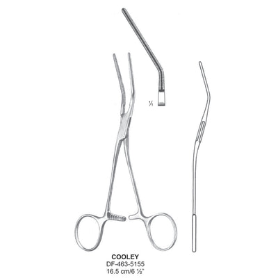 Cooley Atrauma Multi Purpose Vascular Clamps, 16.5cm (DF-463-5155)