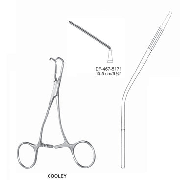 Cooley Atrauma Pediatric Vascular Clamps 13.5cm (DF-467-5171)