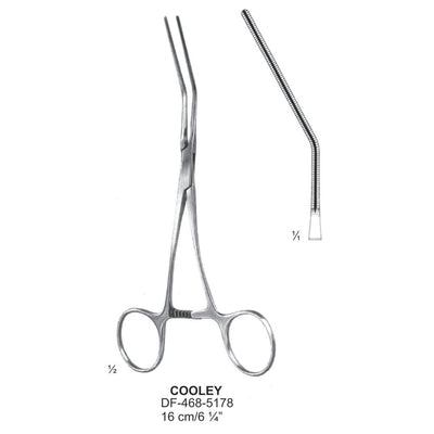 Cooley Atrauma Pediatric Vascular Clamps 16cm (DF-468-5178)