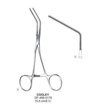 Cooley Atrauma Pediatric Vascular Clamps 16.5cm (DF-468-5179)