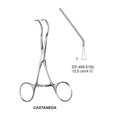 Castaneda Atrauma Neonatal Vascular Clamps , 12.5cm (DF-469-5182)