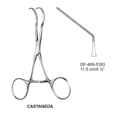 Castaneda Atrauma Pediatric Vascular Clamps 11.5cm (DF-469-5183) by Dr. Frigz