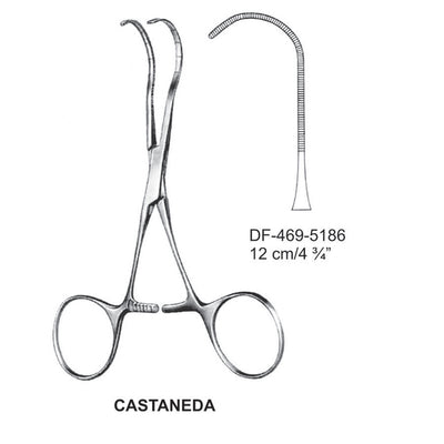 Castaneda Atrauma Pediatric Vascular Clamps 12cm (DF-469-5186) by Dr. Frigz