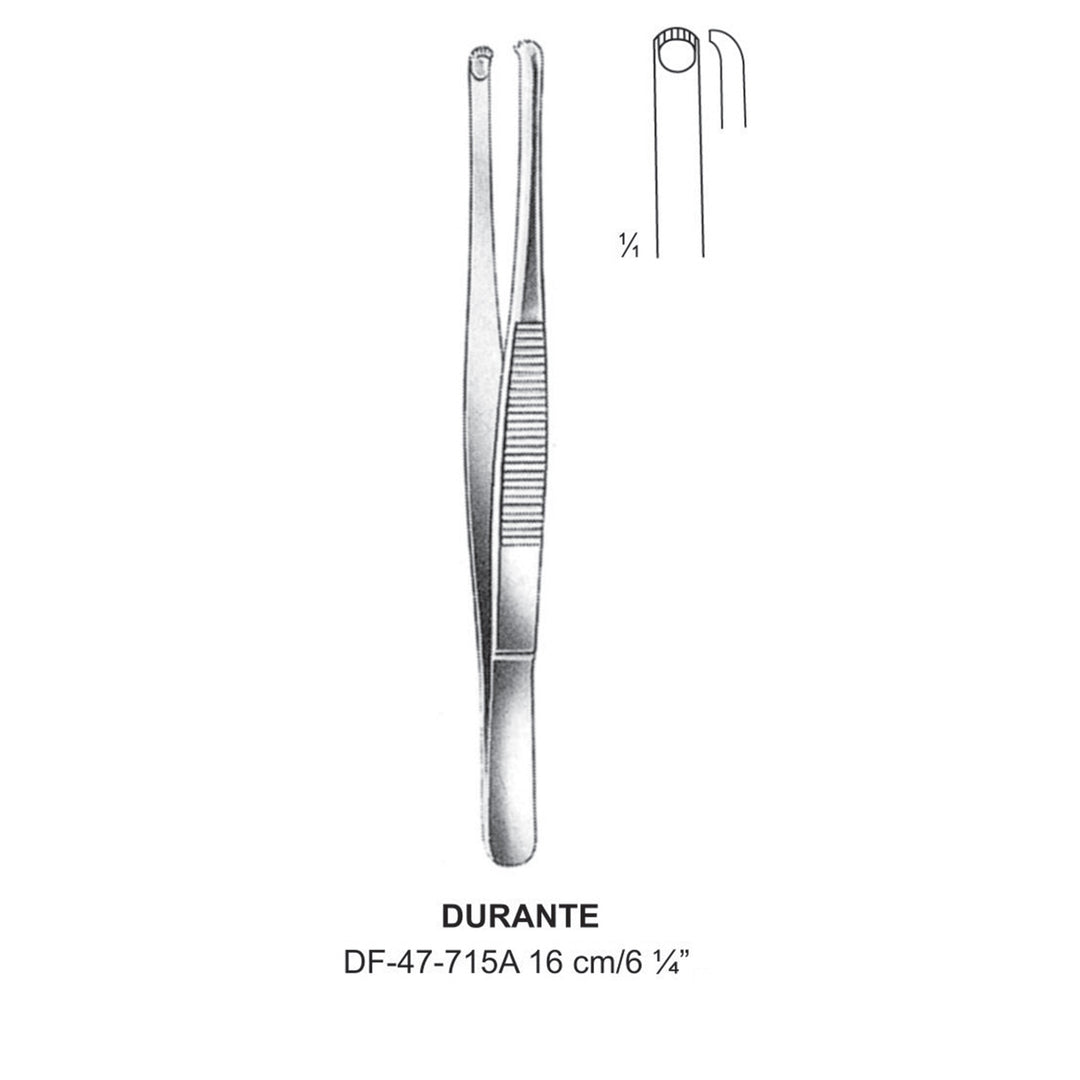 Durante Tissue Grasping Forceps, 16cm  (DF-47-715A) by Dr. Frigz