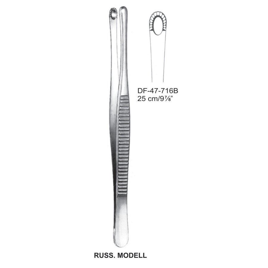 Russ. Modell Tissue Forceps, 25cm (DF-47-716B) by Dr. Frigz