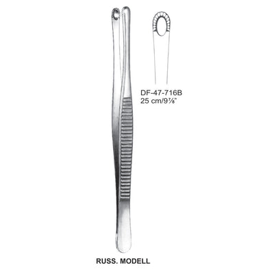 Russ. Modell Tissue Forceps, 25cm (DF-47-716B)