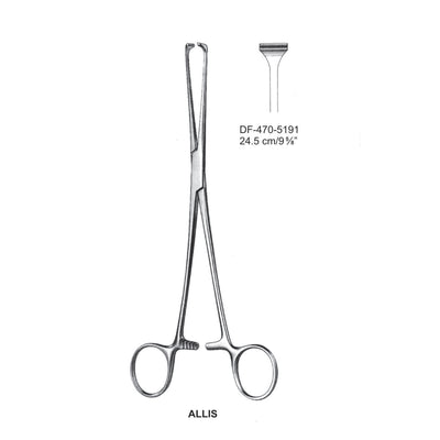 Allis Atrauma Intestinal And Tissu Grasping Forceps, 24.5cm (DF-470-5191)
