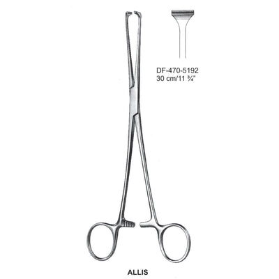 Allis Atrauma Intestinal And Tissu Grasping Forceps, 30cm (DF-470-5192)