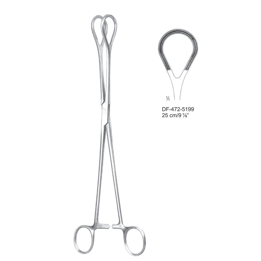 Scheibe Atrauma Organ Grasping Forceps,25cm (DF-472-5199) by Dr. Frigz