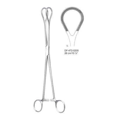 Scheibe Atrauma Organ Grasping Forceps,26cm (DF-472-5200)