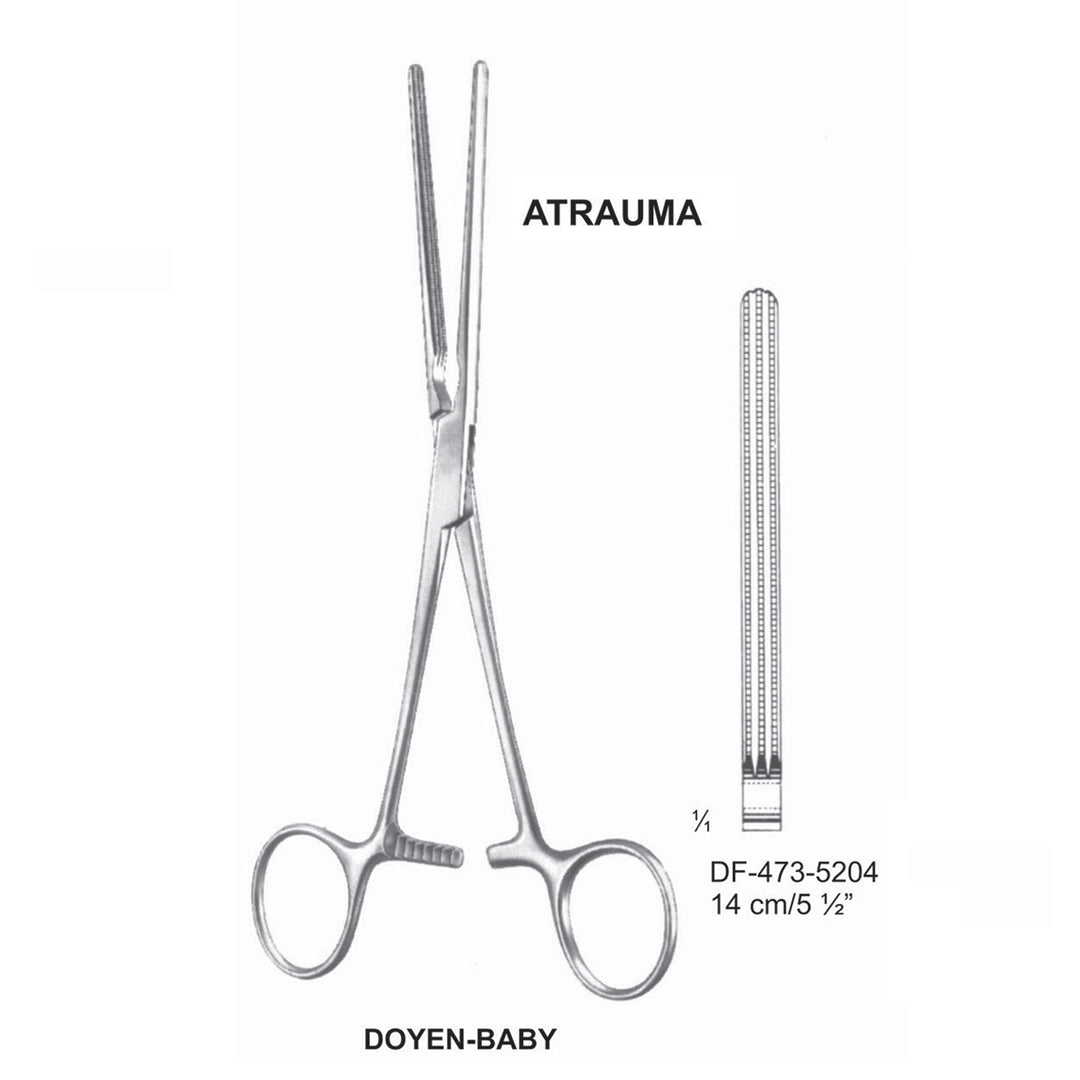 Doyen-Baby Atrauma Intestinal Clamps, 14cm (DF-473-5204) by Dr. Frigz