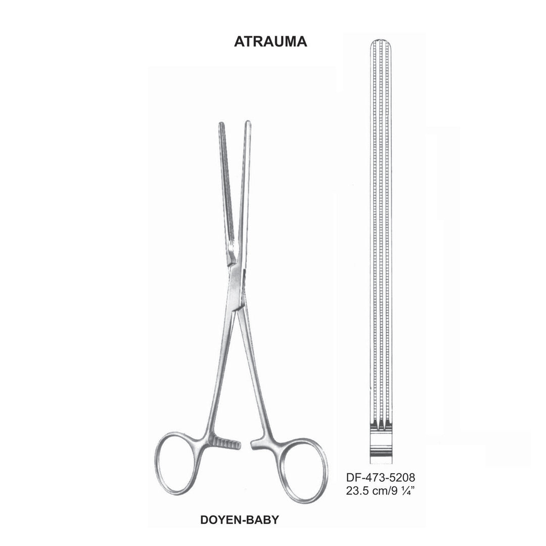 Doyen-Baby Atrauma Intestinal Clamps, 23.5cm (DF-473-5208) by Dr. Frigz