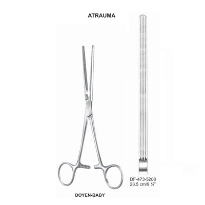 Doyen-Baby Atrauma Intestinal Clamps, 23.5cm (DF-473-5208)