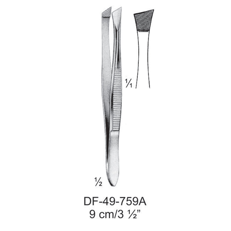 Cilia Forceps, 9cm  (DF-49-759A) by Dr. Frigz