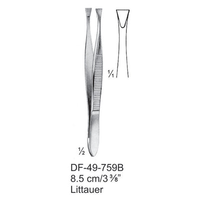 Littauer Splinter Forceps, 8.5cm (DF-49-759B) by Dr. Frigz